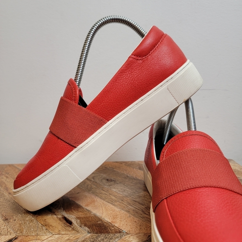 UGG Women's Lava Flow Red Chayze Slip-On Sneakers Size 7 - Picture 7 of 10